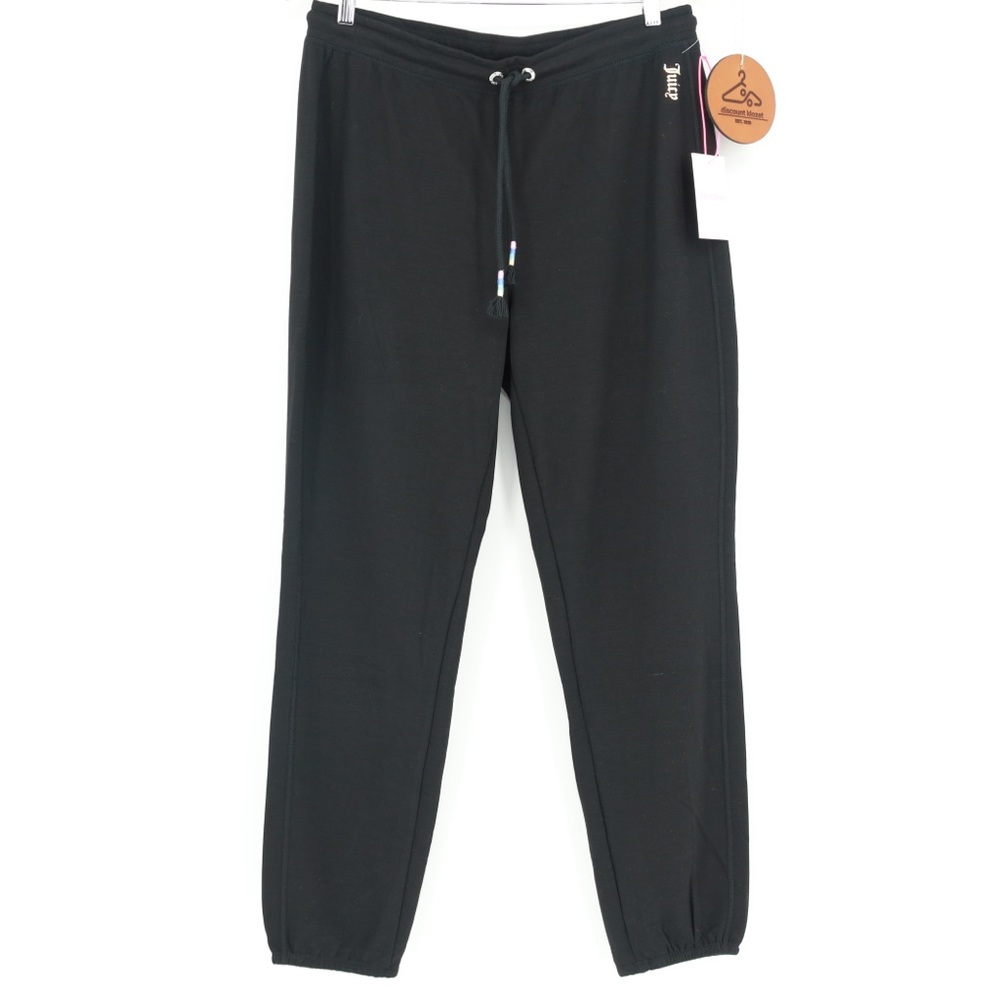 JUICY COUTURE SPORT BLACK JOGGER SIZE LARGE